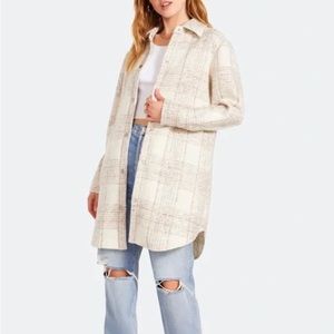 Bb Dakota Steve Madden women’s plaid shacket Medium